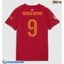 Fotballdrakt Herre Valencia Hugo Duro #9 Bortedrakt 2025-26 Kortermet